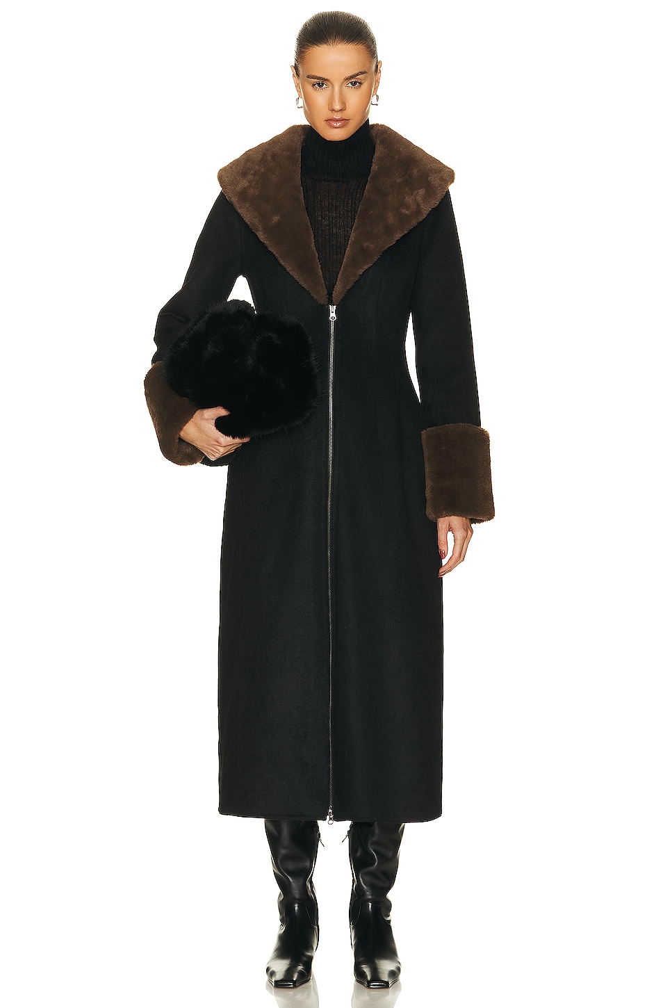 

Пальто Giovanna Lpa, Black & Taupe