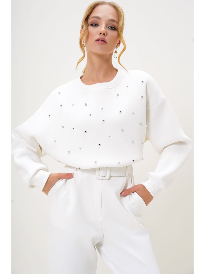 

Happiness Istanbul Белая толстовка