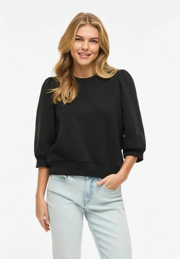 

Толстовка vera с рукавами 3/4 Vila, Black, Черный, Толстовка vera с рукавами 3/4 Vila, Black