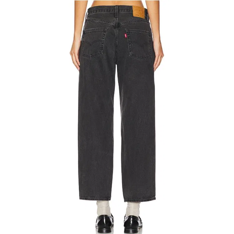 Джинсы Levi's 501 '90s Ankle Levis, Black — фото 3