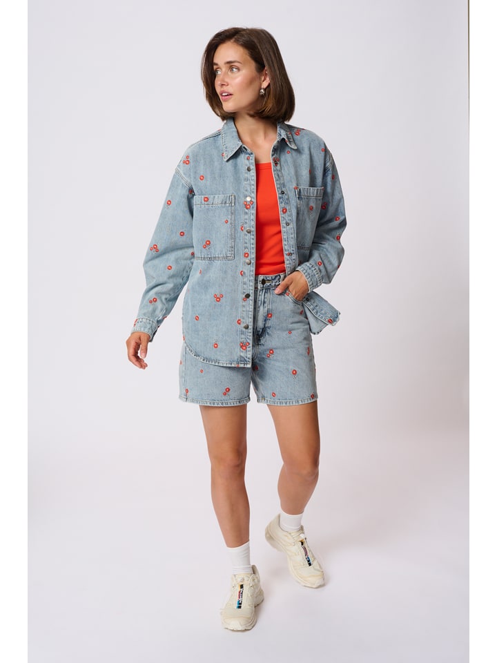 

Kaffe Светло-голубая джинсовая куртка