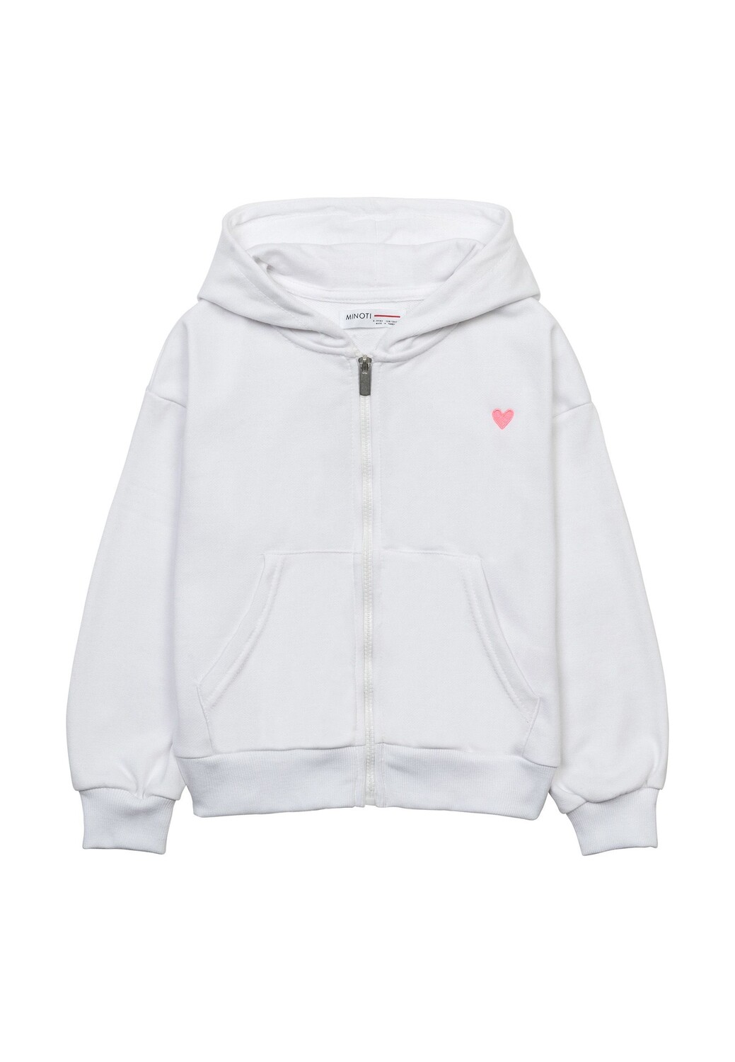 

Толстовка Minoti Sweatjacken 10ZIPEMB 1, белый