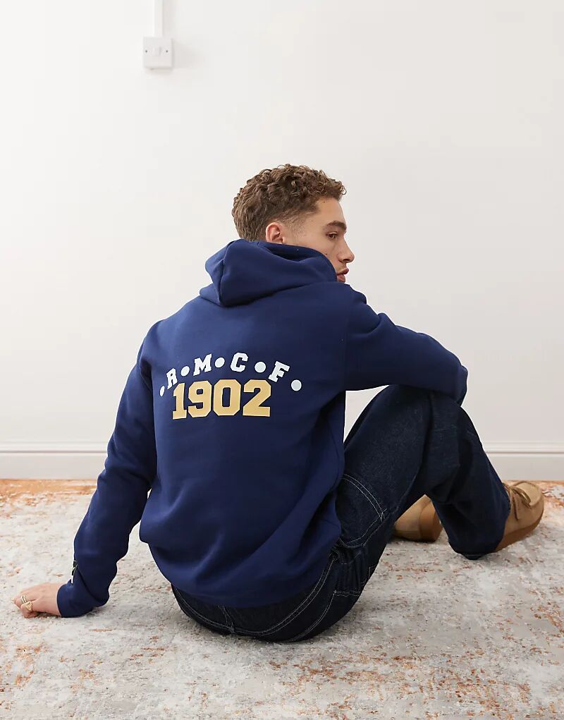 

Толстовка Real Madrid VRCT в синем цвете adidas Originals
