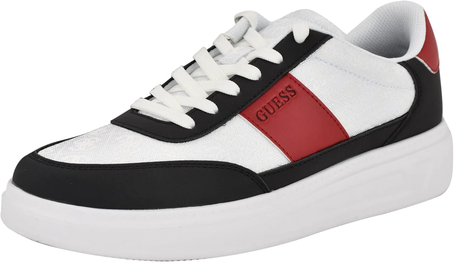 Кроссовки Guess Mens Chaze, черный/белый/красный