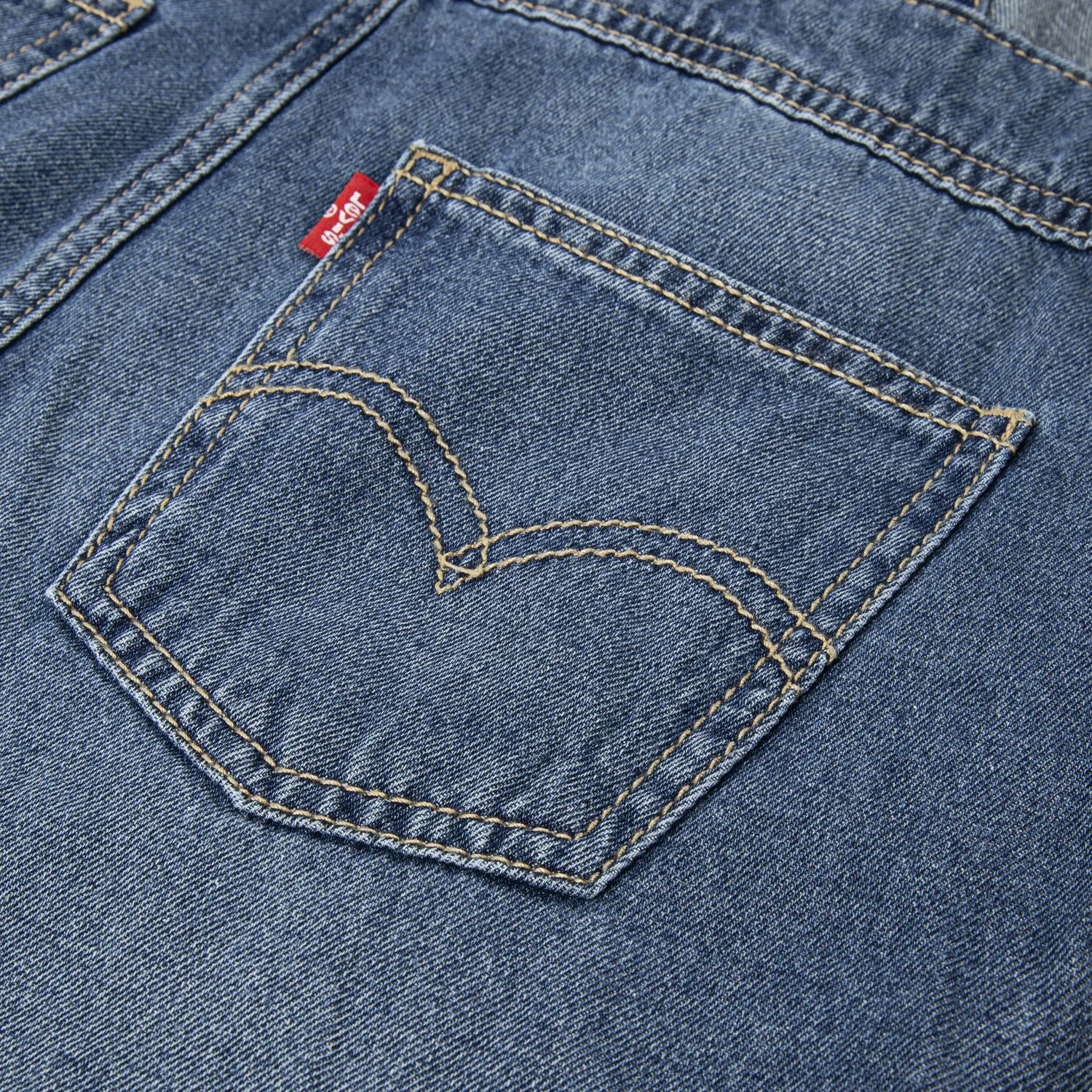 Комбинезон с узлом на бретелях для девочек 7-16 лет Levi's, Blue — фото 4