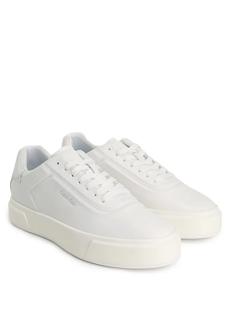 Кеды, Cupsole Basket, Calvin Klein, белый — фото 2