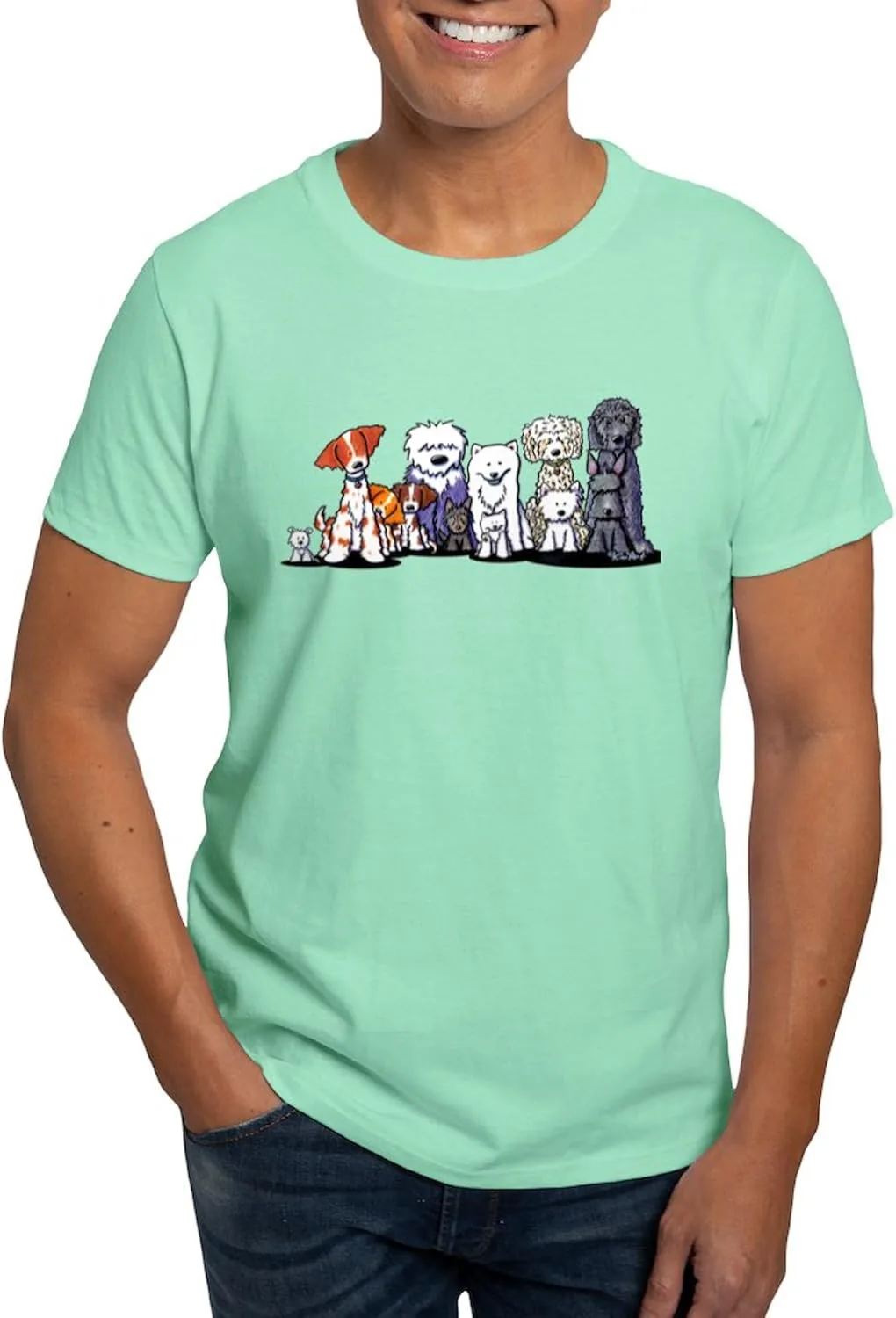 

Футболка мужская Usual Suspects, 100% Cotton, белая CafePress