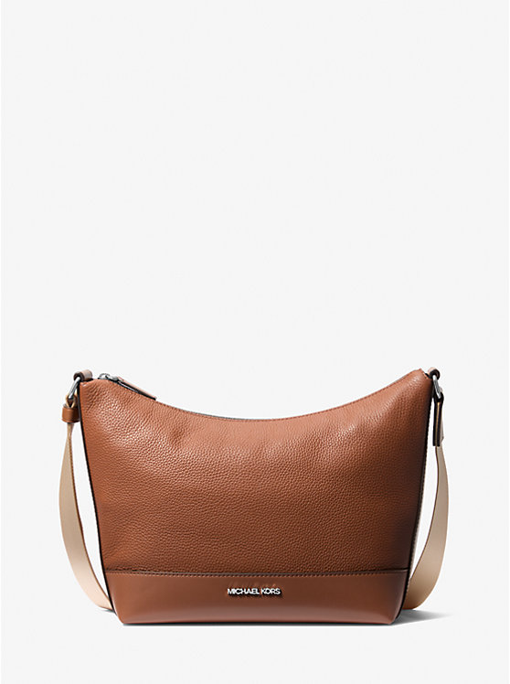

Сумка-Полумесяц из шагреневой кожи Cooper Michael Kors, коричневый