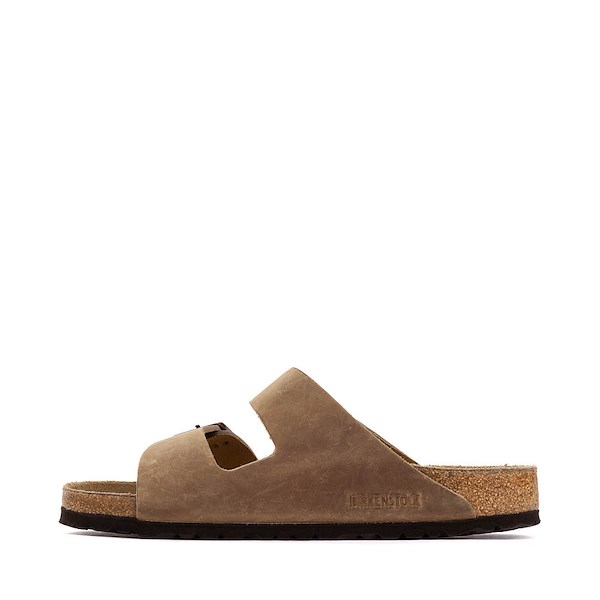 

Сандалии Mens Birkenstock Arizona Soft Footbed Slide Sandal, цвет Tobacco