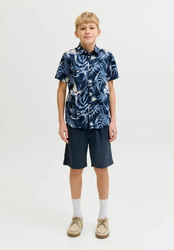 Шорты детские свободного кроя Jack & Jones Junior, темно-синий