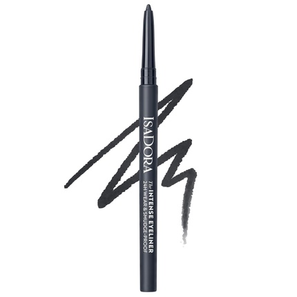 

Kajal Waterproof Grey Intense 24h - сильная фиксация без размазывания Isadora