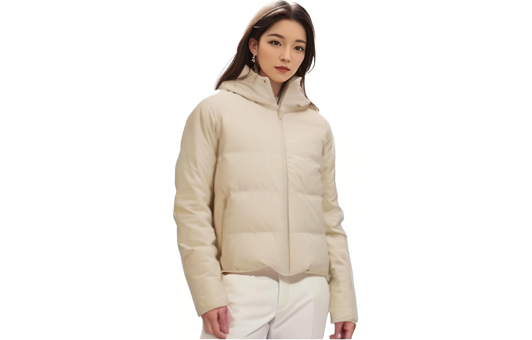 

Женская куртка-пуховик Slush Hour Series Lululemon, светло-коричневый/бежевый