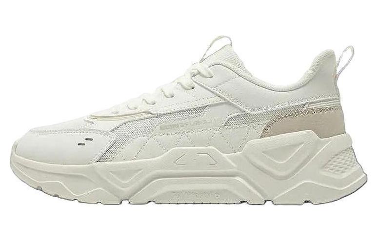 

Prism 2 Shock Absorbers Противоскользящие дышащие низкие повседневные туфли цвета экрю для мужчин 361°, Feather White/Oat Milk