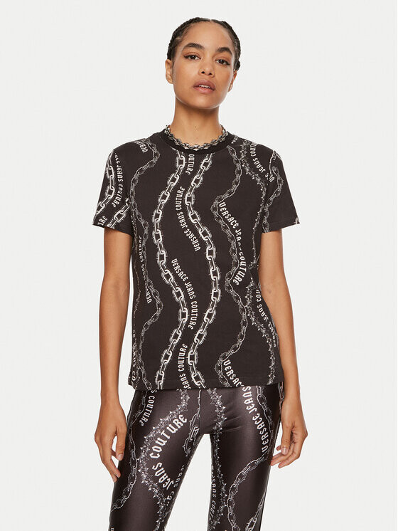 

Футболка стандартного кроя Versace Jeans Couture, черный