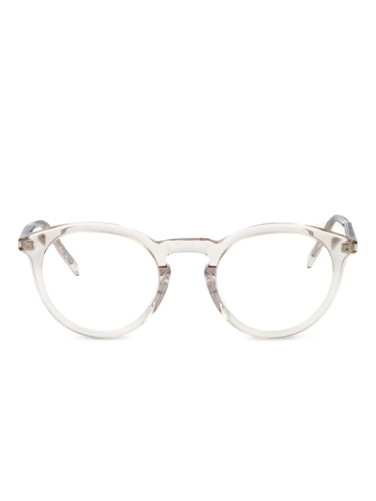 

Saint Laurent Eyewear round-frame очки, нейтральный