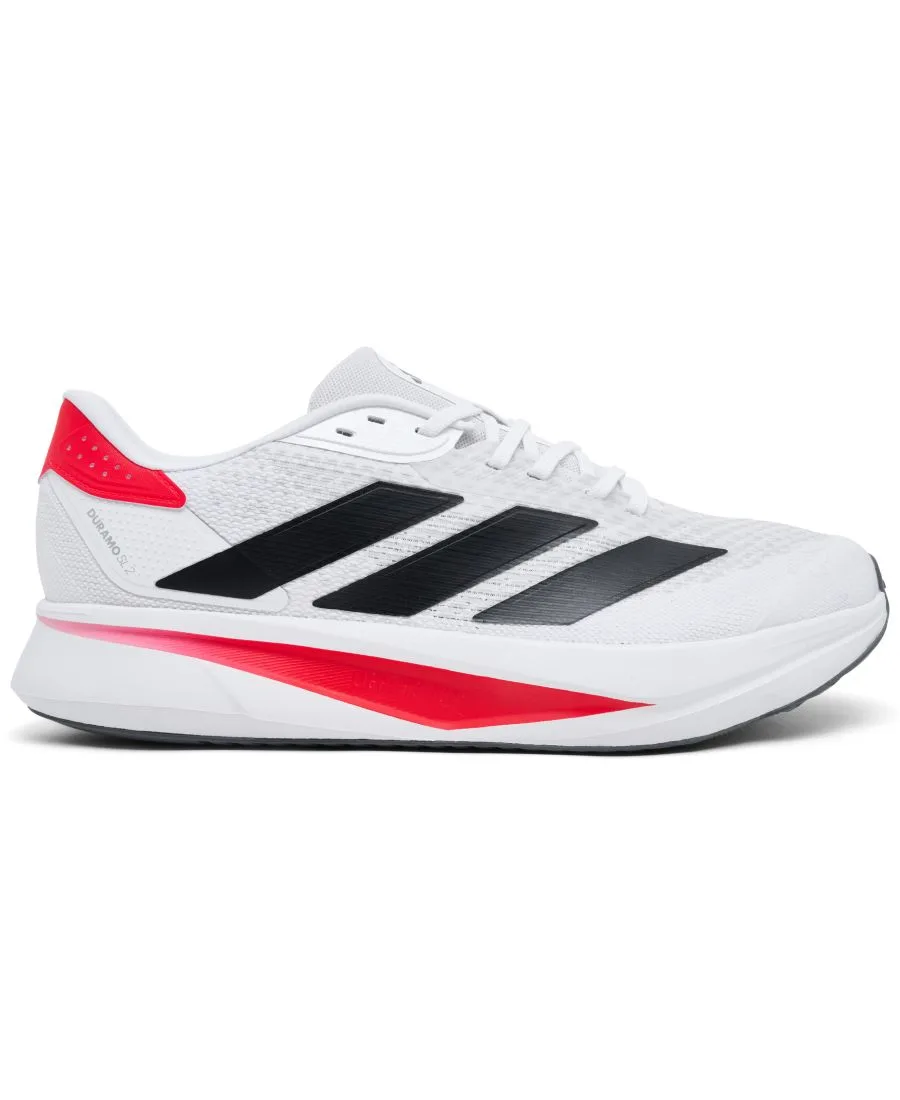 Мужские беговые кроссовки Duramo SL 2.0 от Finish Line Adidas, белый, черный, красный — фото 2