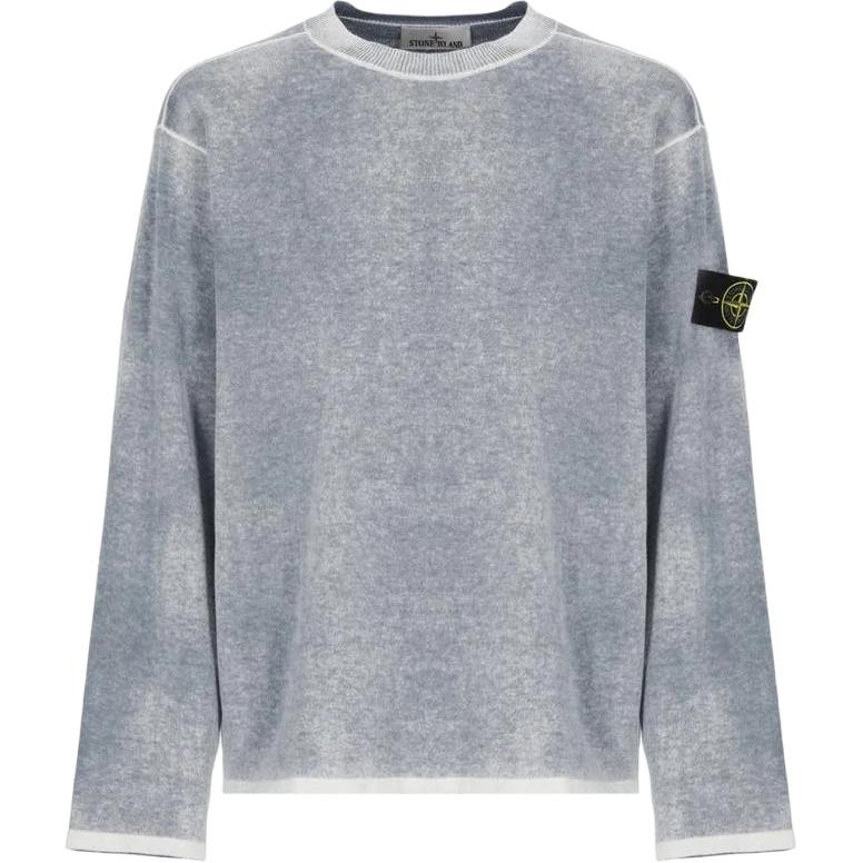 

Logo Patch Crewneck Jumper STONE ISLAND, синий