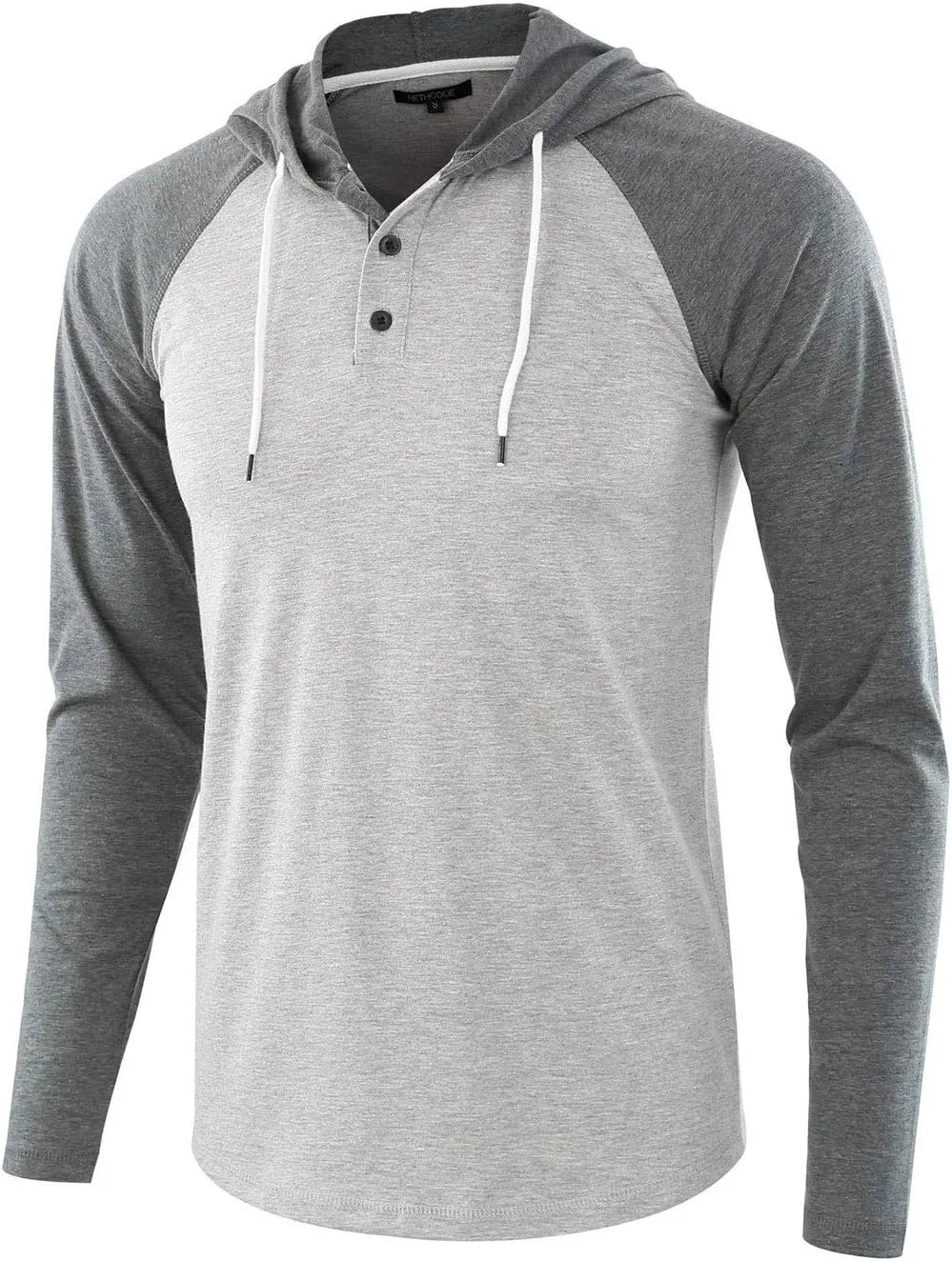 

Мужская худи-рубашка Henley Slim Fit Flygo