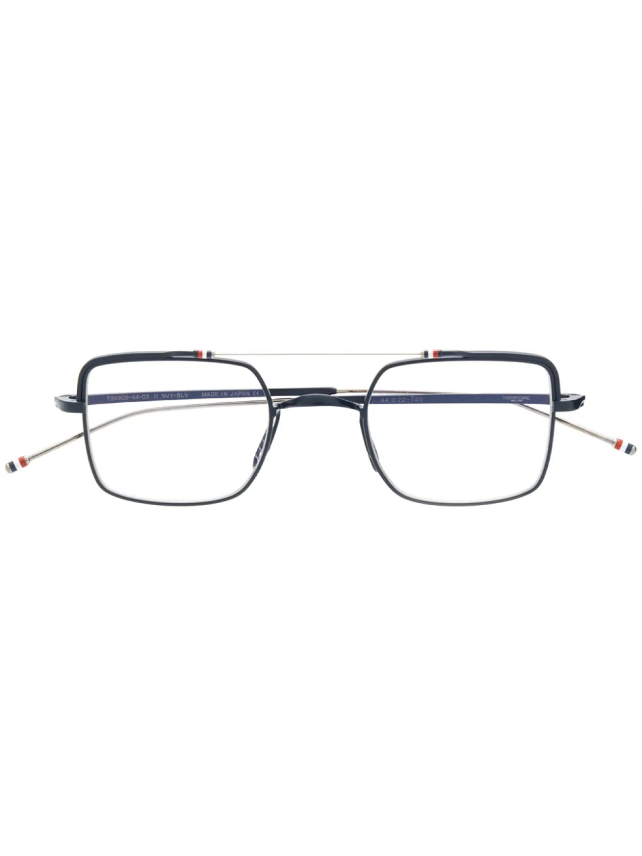 

Thom Browne Eyewear очки в квадратной оправе, синий