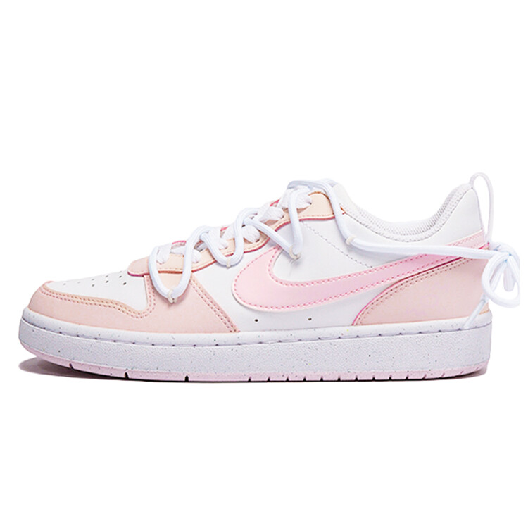 

Кроссовки Nike Court Borough Skateboarding Shoes Women's Low-top Pink/orange/white, розовый