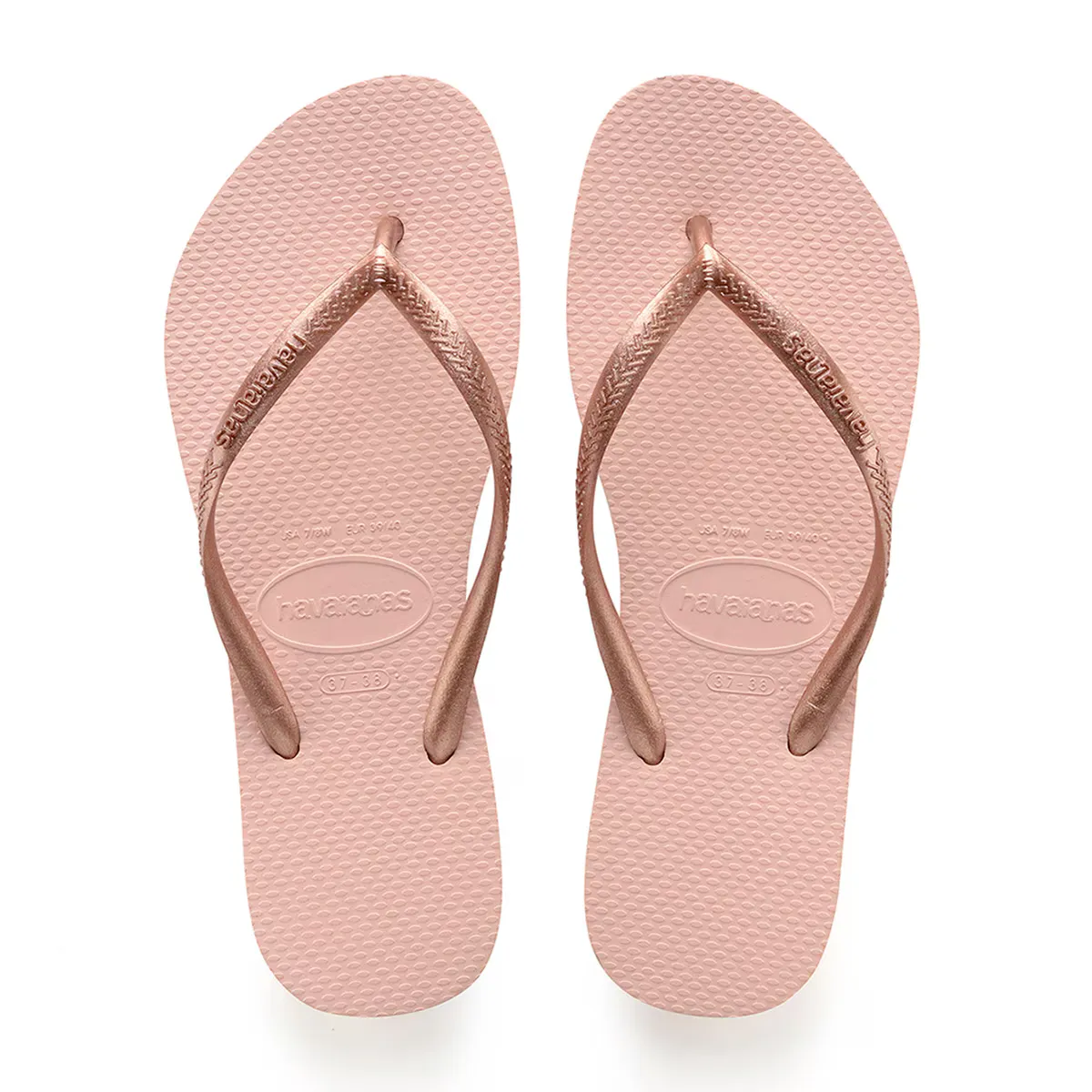 

Детские шлепанцы Havaianas Slim, цвет Rosa claro
