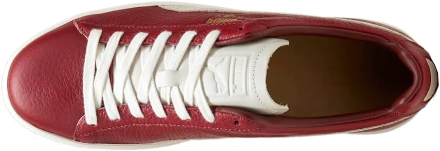 Мужские кроссовки PUMA Clyde MII на шнуровке для повседневной носки - красные, красный — фото 4