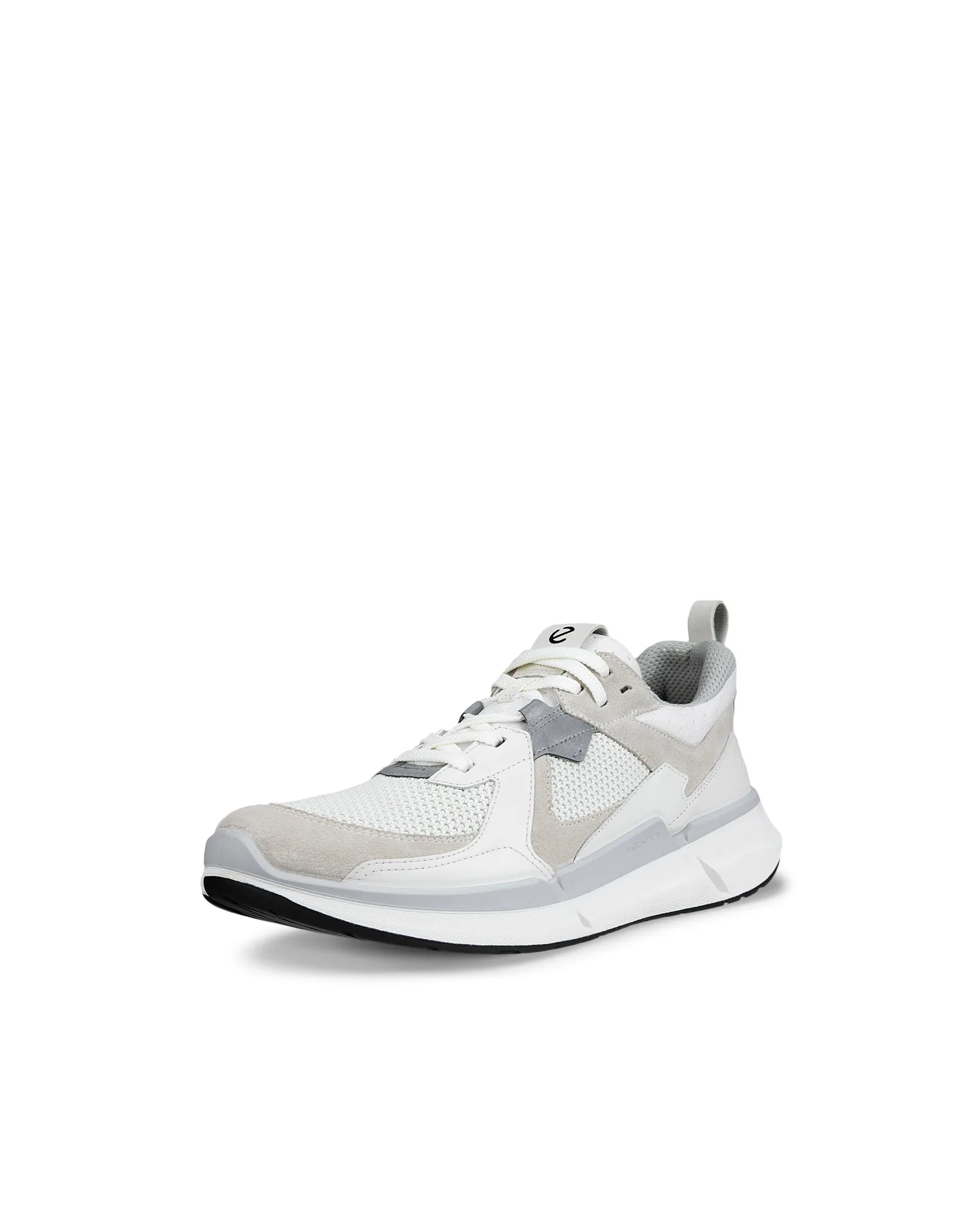 Мужские кожаные спортивные кроссовки ECCO Biom 2.2, SHADOW WHITE/WHITE/SHADOW WHITE