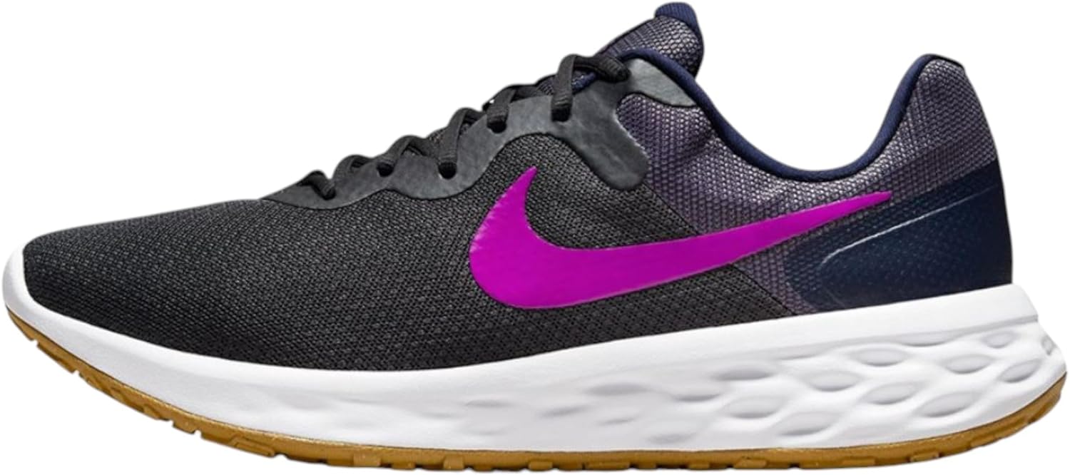 

Кроссовки Nike Air Force 1 для мальчиков, Anthracite Vivid Purple Blackened Blue