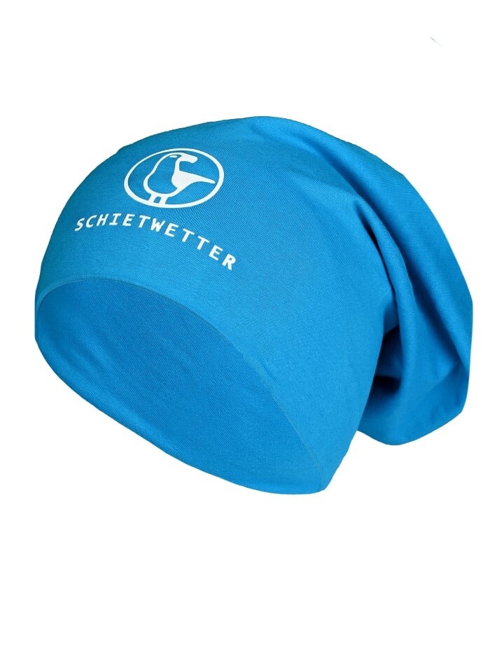 

Шапка SCHIETWETTER, цвет azuro/white