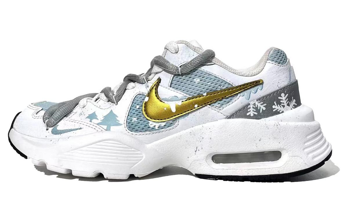 

Кроссовки Air Max Fusion женские с низким верхом, синие/белые Nike