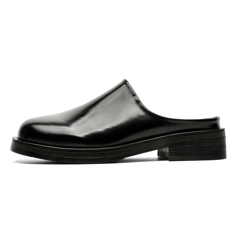 

FAPAI Мужские противоскользящие тапочки с защитным мыском черные, цвет Black