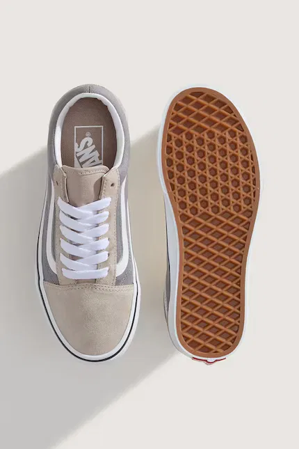 Кеды OLD SKOOL Vans, серый — фото 4