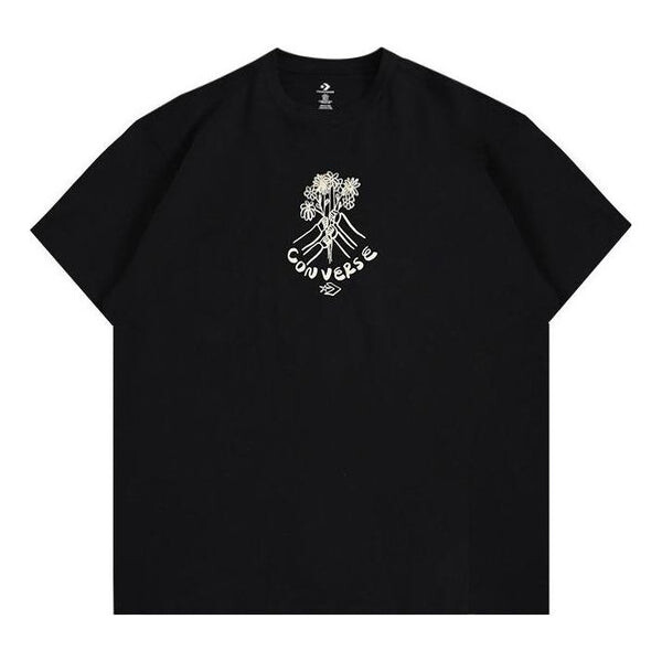 

Футболка flower friends tee 'black' Converse, черный