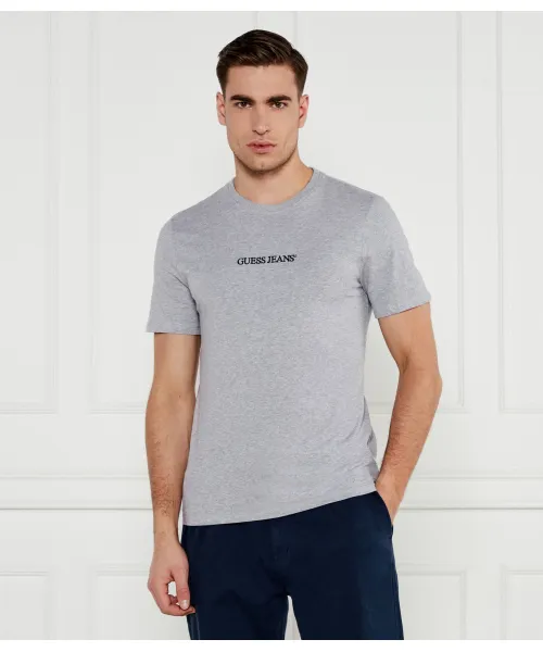 

Футболка Slim fit Guess Jeans, серый