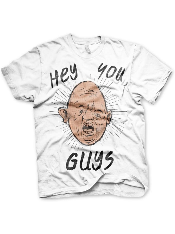 

Футболка Hey You Guys Big Tall T-Shirt белого цвета The Goonies, Белый, Футболка Hey You Guys Big Tall T-Shirt белого цвета The Goonies