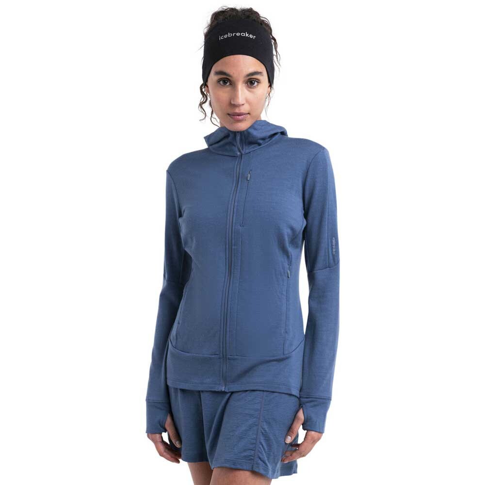 

Толстовка Icebreaker Merino 260 Quantum IV Full Zip, синий