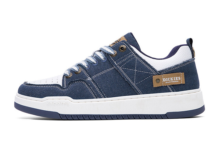 

Кроссовки Dickies Skateboarding Shoes Men Low-top Blue/white, синий