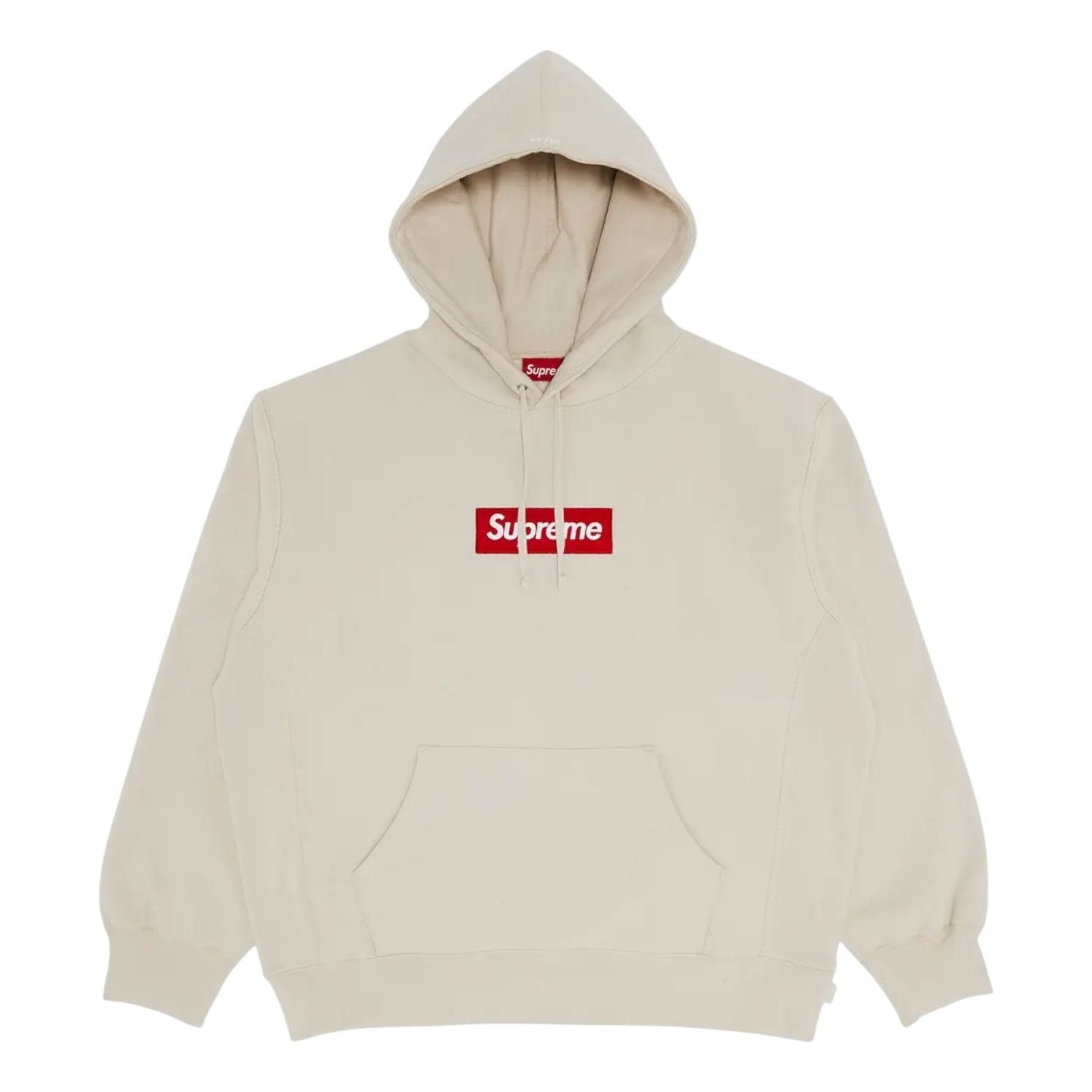 Толстовка Supreme Box Logo Hooded Sweatshirt 'Stone'