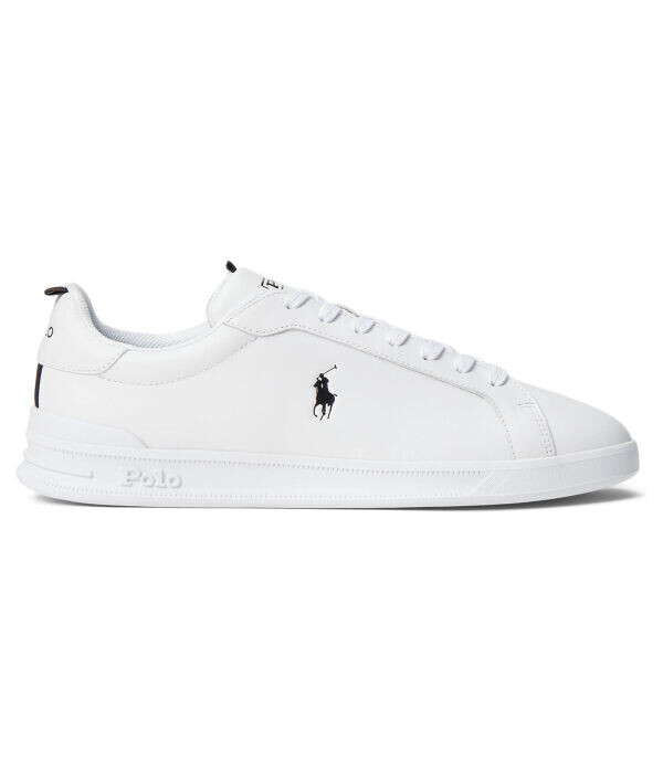 

Кеды Polo Ralph Lauren Grosgrain кожаные, белый
