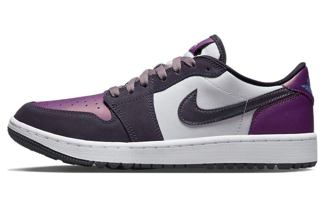 Jordan 1 Retro Low Golf NRG Фиолетовый Дым