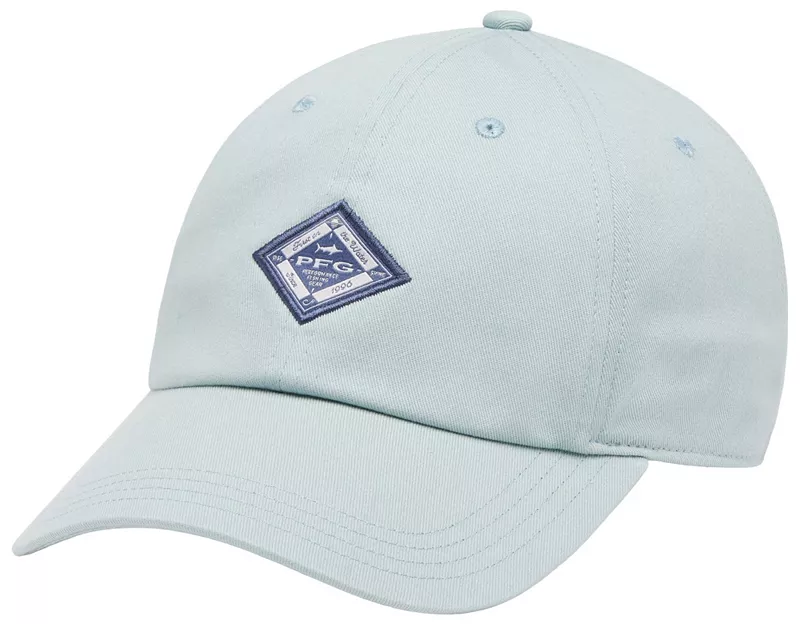 

Бейсболка Columbia PFG Bonehead, цвет Crushed Blue/Fotw 1996