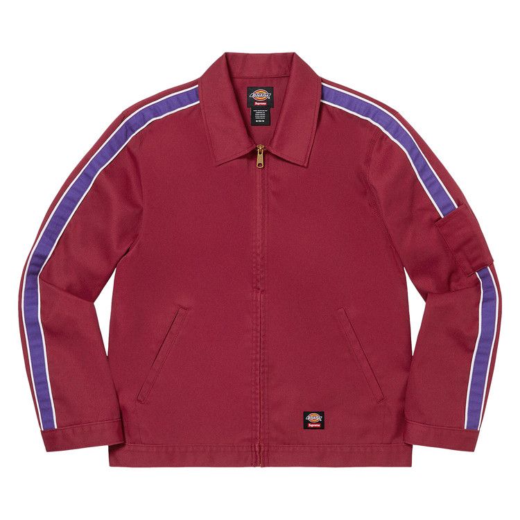 

Куртка Supreme x Dickies Stripe Eisenhower Jacket, Maroon