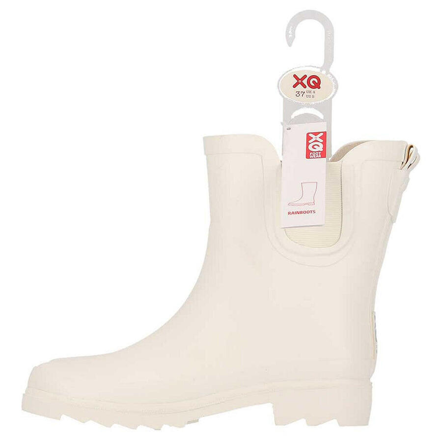 XQ FOOTWEAR Женские сапоги Chelsea Wellington – металлик – 100% резина – фестивальные сапоги — фото 4