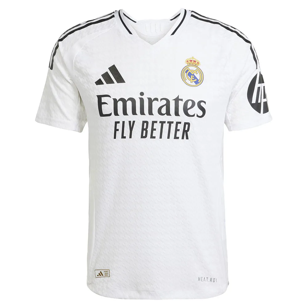 

Футболка с коротким рукавом adidas Real Madrid 24/25 Authentic home, белый