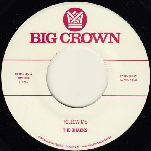 

Сингл 7" Shacks: Follow Me / Texas