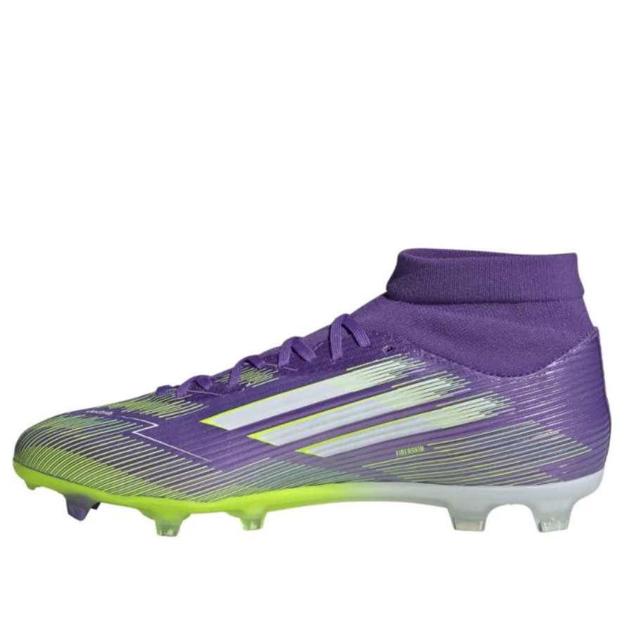 

Adidas F50 League Mid-Cut FG/MG 'Purple Rush Cloud White Lucid Lemon'