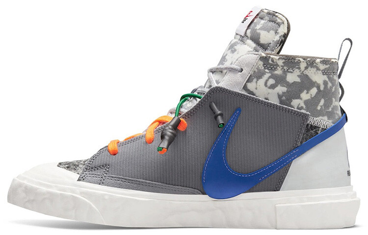 

Кроссовки Nike Blazer Mid Readymade White Grey Friends And Family, Серый, Кроссовки Nike Blazer Mid Readymade White Grey Friends And Family