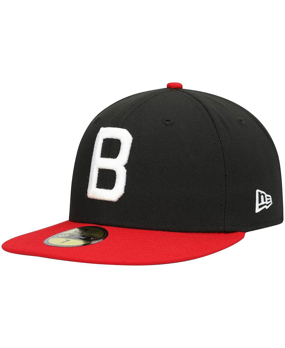 

Мужская черная приталенная шляпа Birmingham Barons Alternate Logo 2 Authentic Collection 59Fifty New Era
