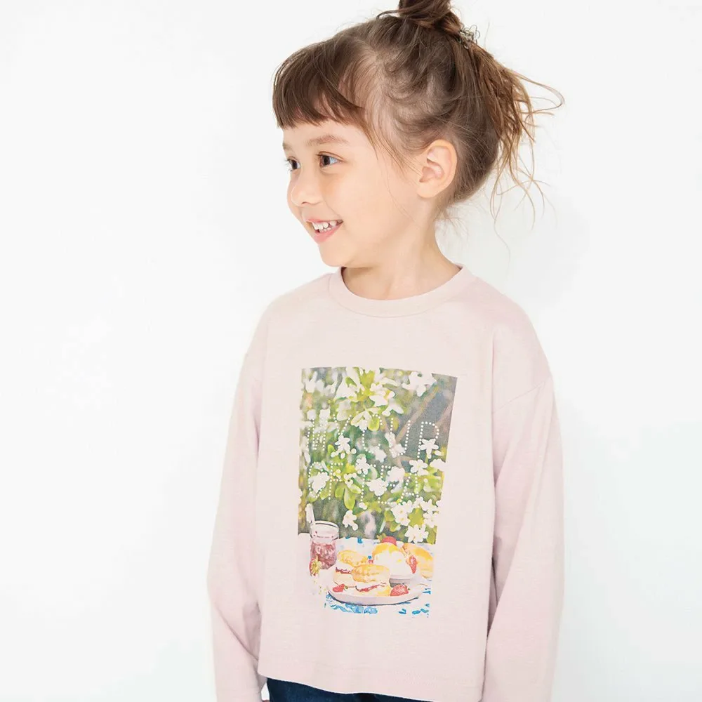 Дизайнерская футболка с длинными рукавами Branshes, pink