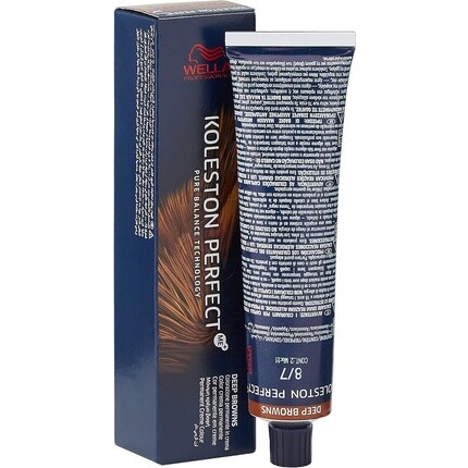 

Koleston Perfect Me+ Темно-коричневые 8/7 60 мл, Wella